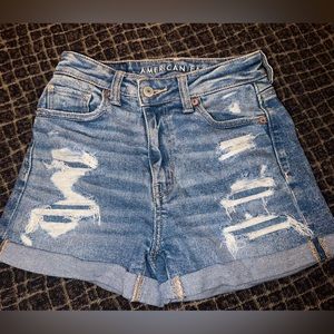 American eagle denim shorts 000